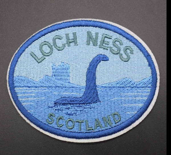 'Loch Ness Scotland' Embroidered Patch