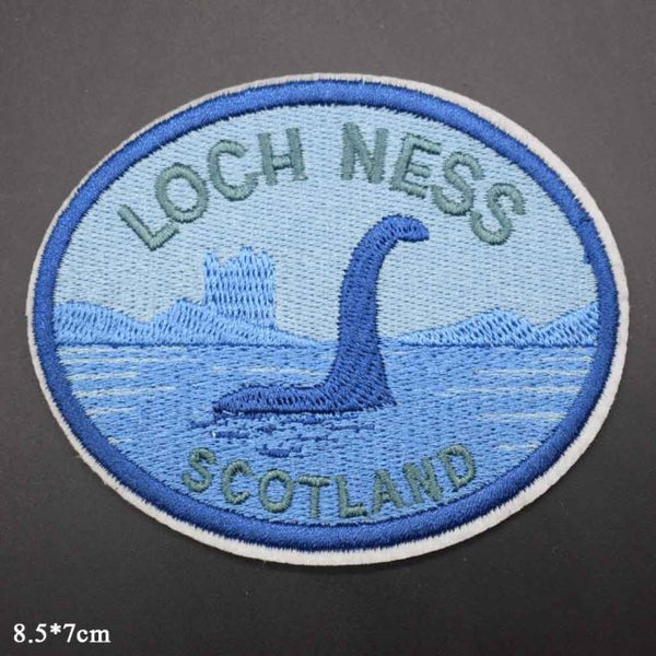 'Loch Ness Scotland' Embroidered Patch