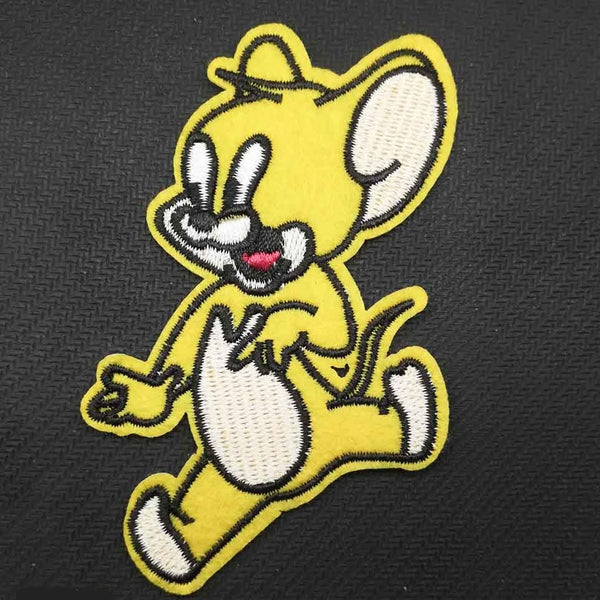 Tom and Jerry 'Funny Jerry' Embroidered Patch