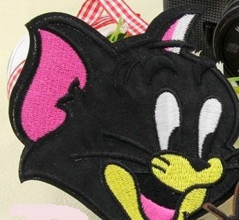 Tom and Jerry 'Butch Cat' Embroidered Patch