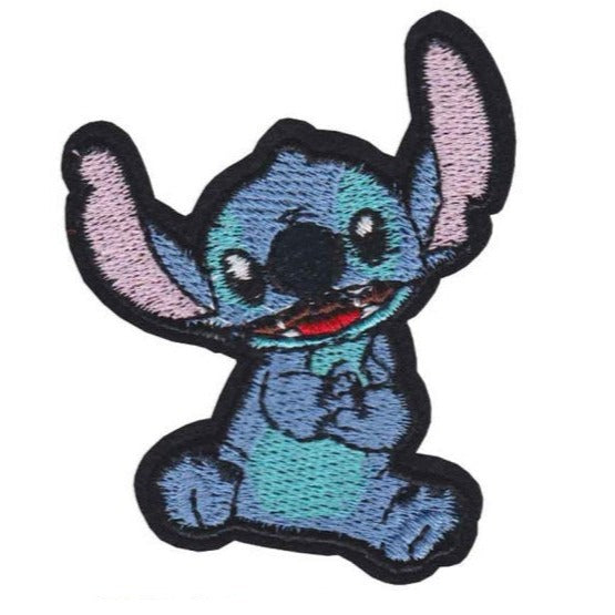 Lilo and Stitch 'Stitch | Sitting' Embroidered Patch