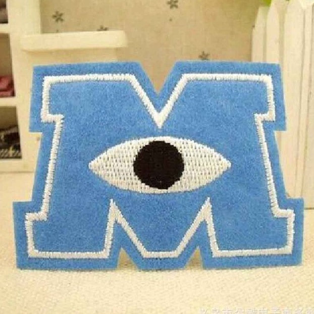 Monsters Inc. 'Logo' Embroidered Patch