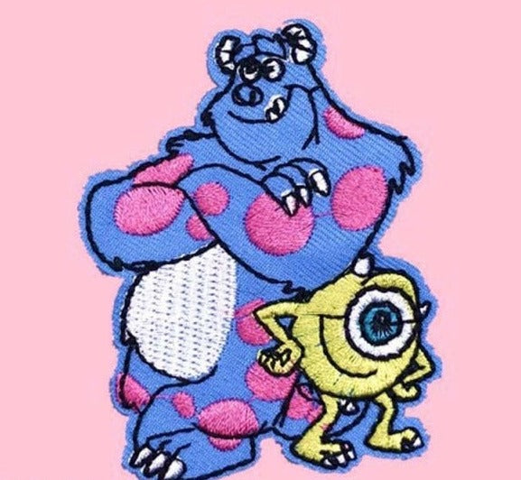 Monsters, Inc. 'Sulley & Mike | Best Buddies 1.0' Embroidered Patch