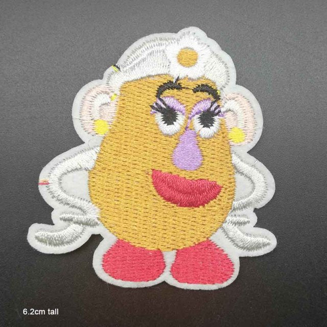 Toy Story 'Mrs. Potato Head' Embroidered Patch