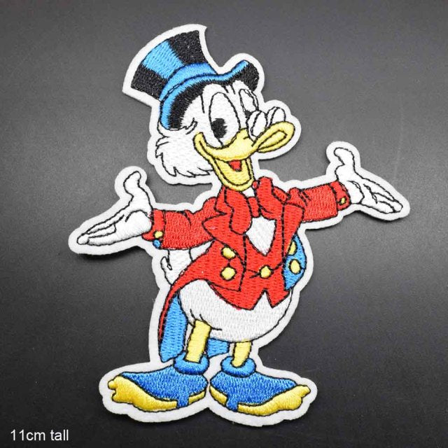 'Scrooge McDuck | Red Suit' Embroidered Patch