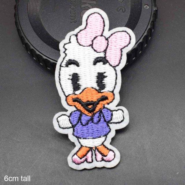 'Baby Daisy Duck | Charming' Embroidered Patch