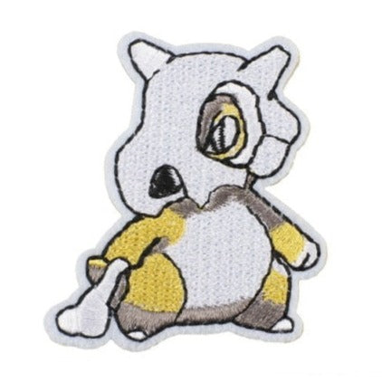 Pokemon 'Cubone | Skull Helmet' Embroidered Patch