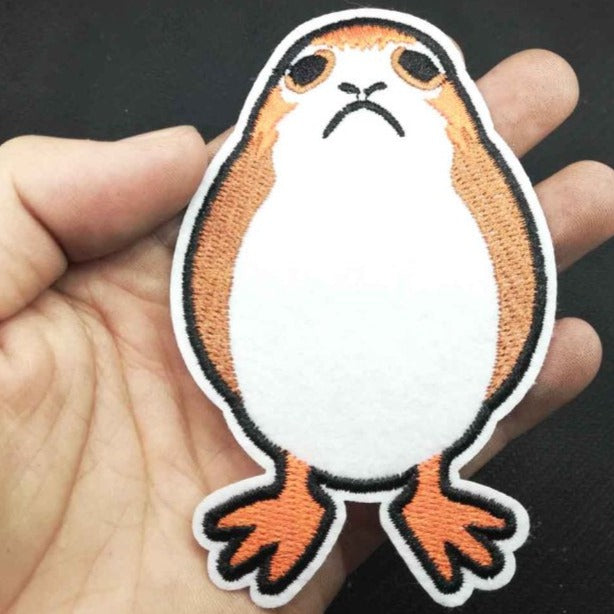 Star Wars 'Porg | Beakless Bird' Embroidered Patch