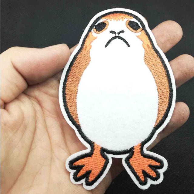 Star Wars 'Porg | Beakless Bird' Embroidered Patch