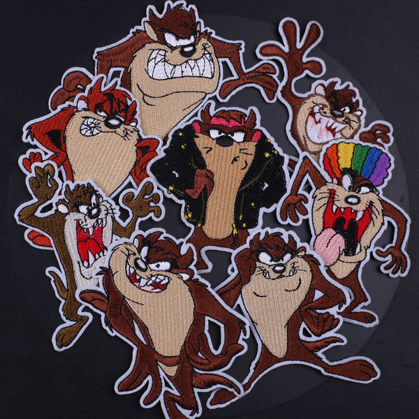 Looney Tunes 'Taz | Wondering' Embroidered Patch