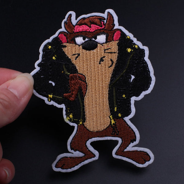 Looney Tunes 'Taz | Jacket' Embroidered Patch