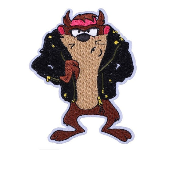 Looney Tunes 'Taz | Jacket' Embroidered Patch