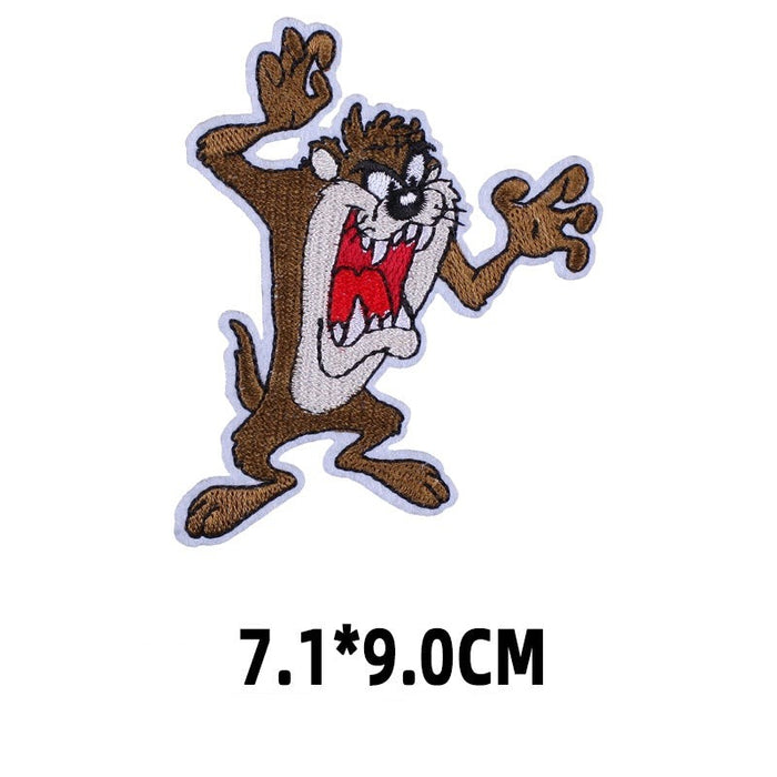 Looney Tunes 'Taz | Frightening' Embroidered Patch