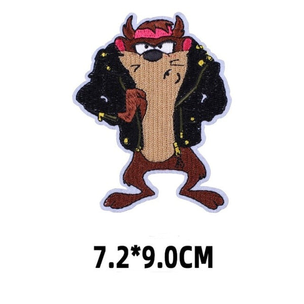 Looney Tunes 'Taz | Jacket' Embroidered Patch