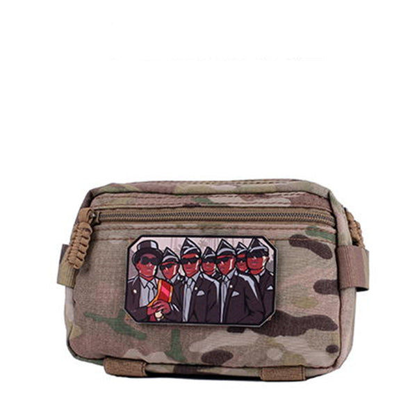 'Dancing Pallbearers | Group Portrait' Embroidered Velcro Patch