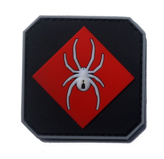 Red Back One Logo '2.0' PVC Rubber Velcro Patch