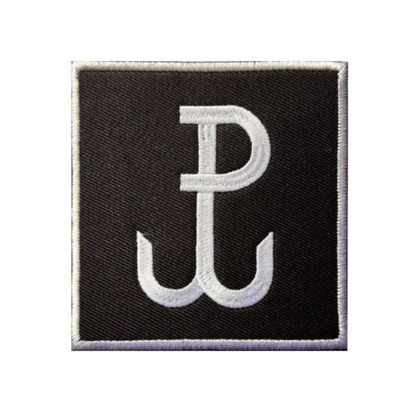 Poland Emblem 'The Kotwica' Embroidered Velcro Patch