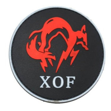 Metal Gear 'XOF Logo | 1.0' PVC Rubber Velcro Patch