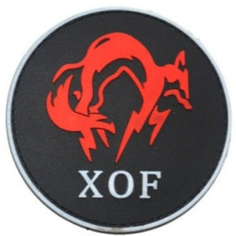 Metal Gear 'XOF Logo | 1.0' PVC Rubber Velcro Patch