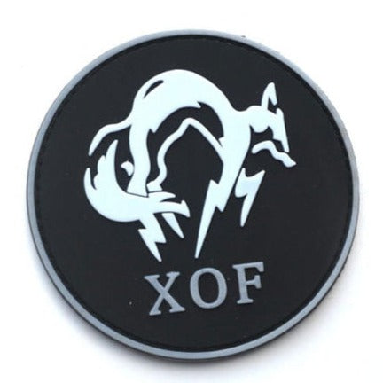Metal Gear 'XOF Logo | 3.0' PVC Rubber Velcro Patch