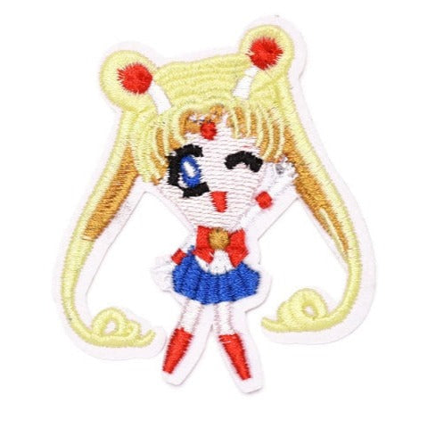 Sailor Moon 'Happy' Embroidered Patch