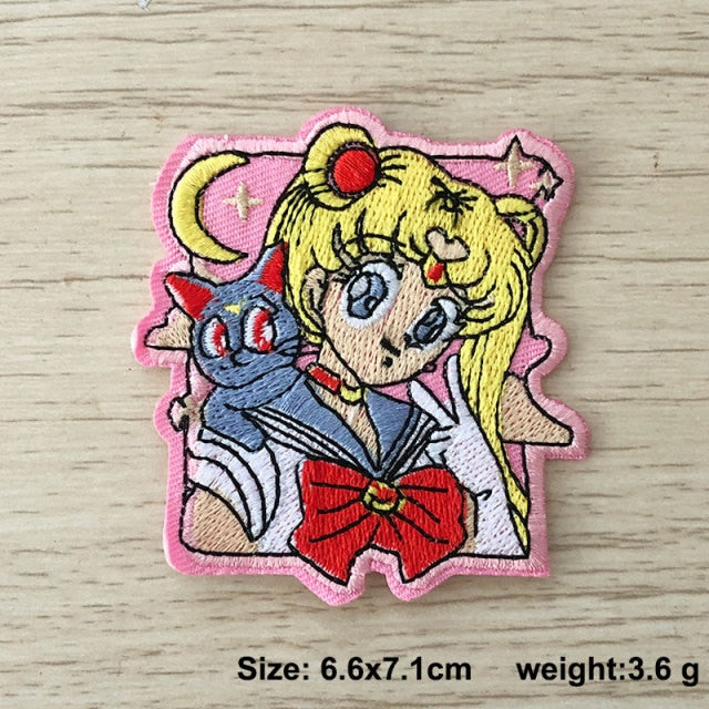 Sailor Moon 'Luna | Smiling' Embroidered Patch