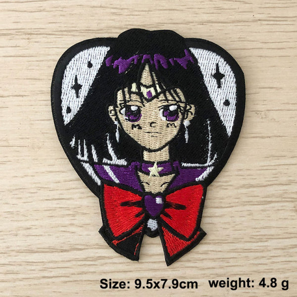 Sailor Moon 'Sailor Saturn' Embroidered Patch