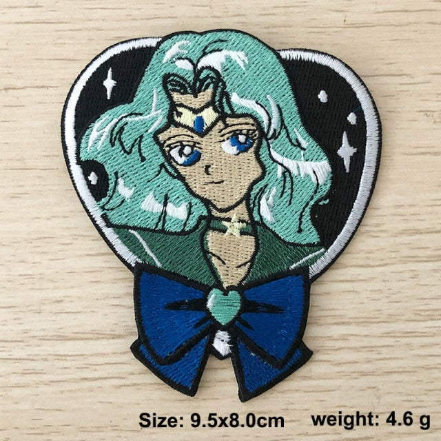 Sailor Moon 'Sailor Neptune' Embroidered Patch