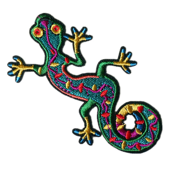 Cute 'Geko' Embroidered Patch