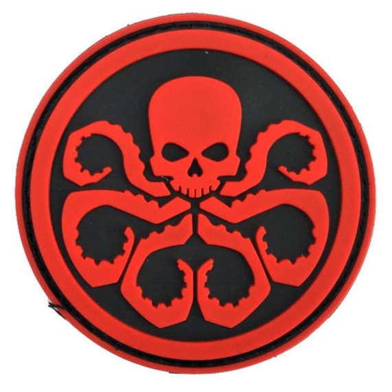 Agents of Shield 'Hydra Logo | 2.0' PVC Rubber Velcro Patch