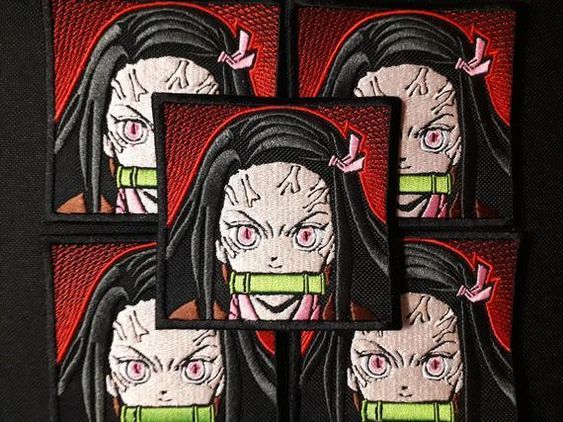 Demon Slayer 'Nezuko Kamado | Portrait' Embroidered Patch