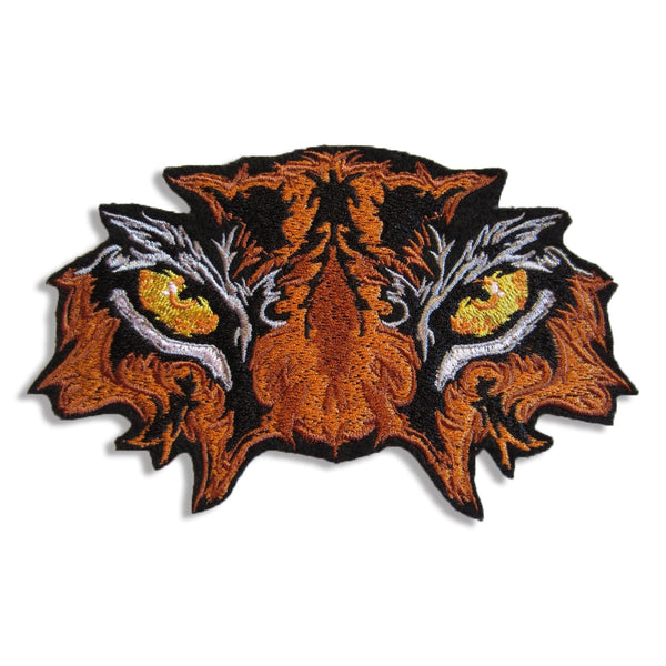 Tiger's Eye Embroidered Patch