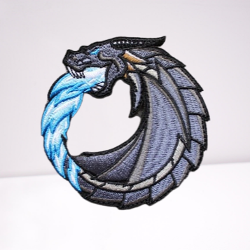 Modern Arms Dragon 'Ice Dragon' Embroidered Patch