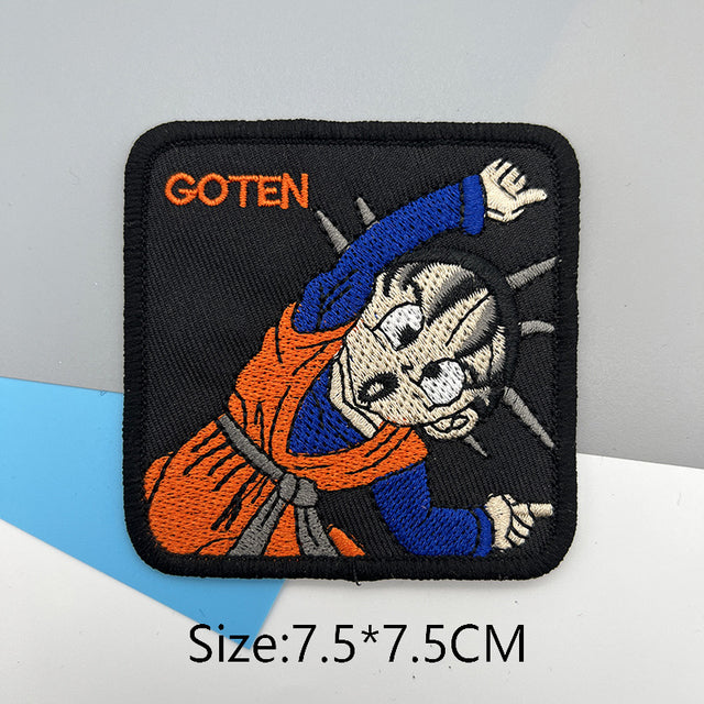 Dragon Ball Z 'Goten | Fusion Dance' Embroidered Patch