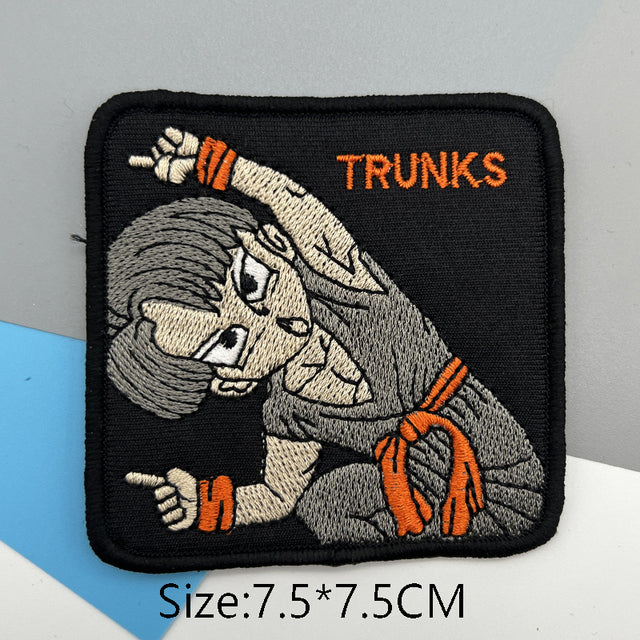 Dragon Ball Z 'Trunks | Fusion Dance' Embroidered Patch