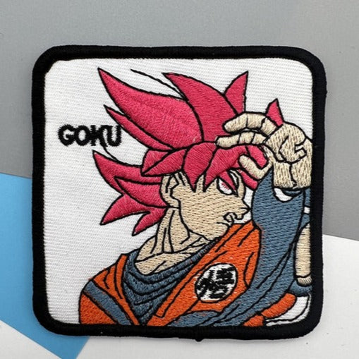 Dragon Ball Z 'Goku | Super Saiyan Rose' Embroidered Patch