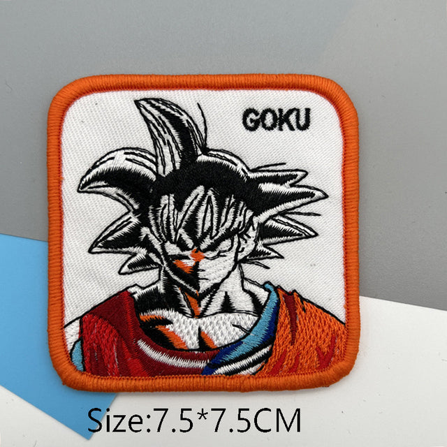Dragon Ball Z 'Goku | Fierce' Embroidered Patch