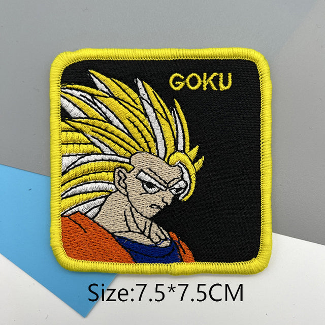Dragon Ball Z 'Goku | Mad' Embroidered Patch