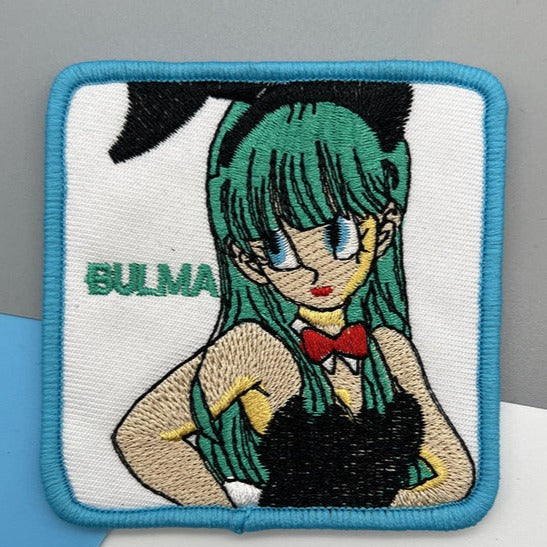 Dragon Ball Z 'Bulma | Sexy Bunny' Embroidered Patch