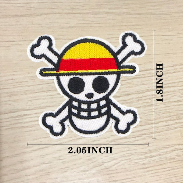 One Piece 'Skull 2.0' Embroidered Patch