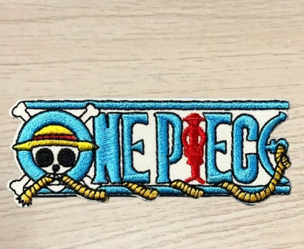 One Piece 'Logo' Embroidered Patch