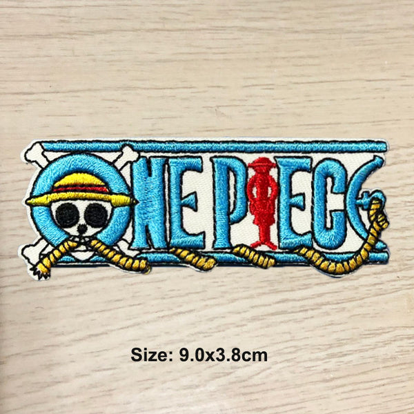 One Piece 'Logo' Embroidered Patch