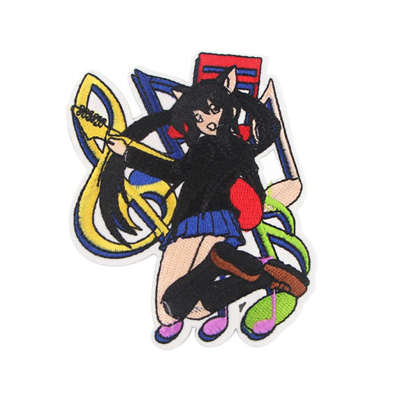 Sailor Moon 'Rei Hino | Notes | Playing Guitar' Embroidered Patch