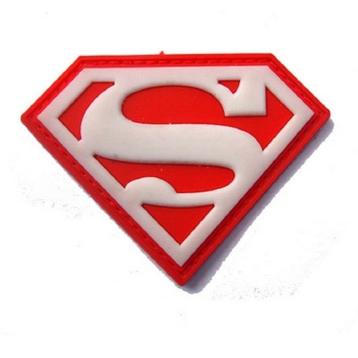 Superman 'Logo | 4.0 ' PVC Rubber Velcro Patch