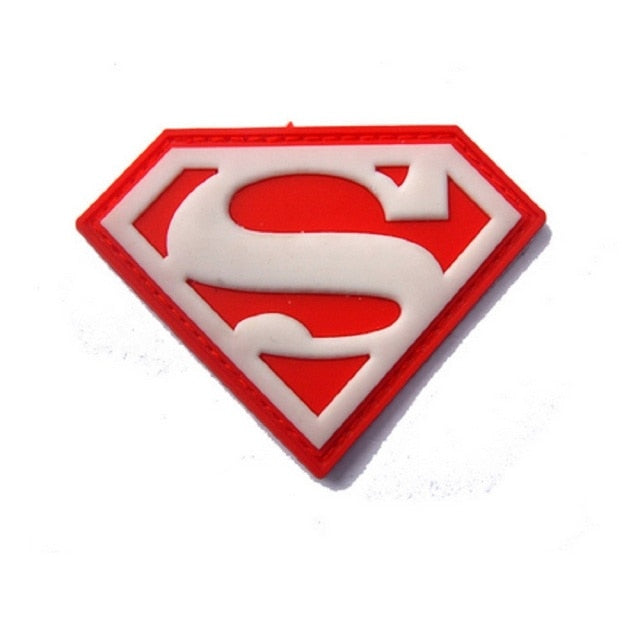 Superman 'Logo | 4.0 ' PVC Rubber Velcro Patch