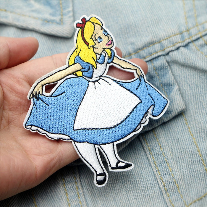 Alice in Wonderland 'Alice | Polite' Embroidered Patch
