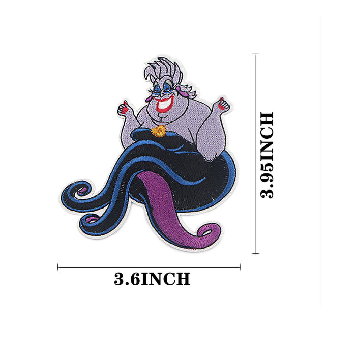 The Little Mermaid 'Ursula 1.0' Embroidered Patch
