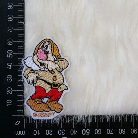 The Seven Dwarfs 'Sneezy | Stuffy Nose' Embroidered Patch