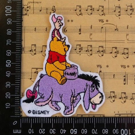 Winnie the Pooh 'Pooh & Piglet | Walking' Embroidered Patch