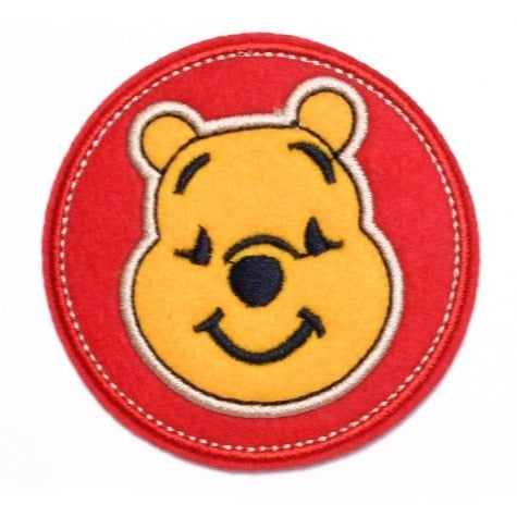 Winnie the Pooh 'Mini Head 5.0' Embroidered Patch